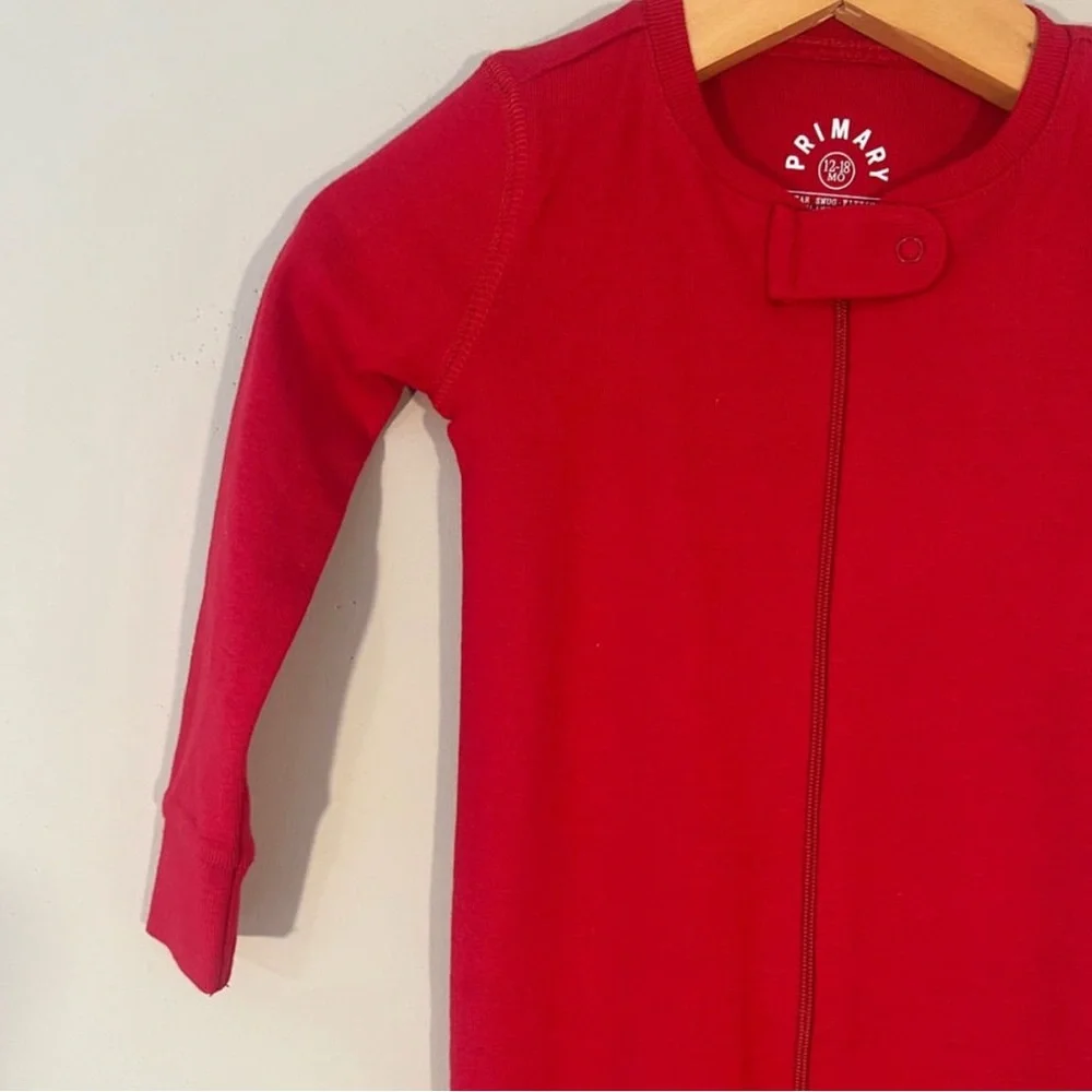 $11 ADD ON primary pajama zippy footie 12-18M Zara Janie and Jack‎ Mini Boden